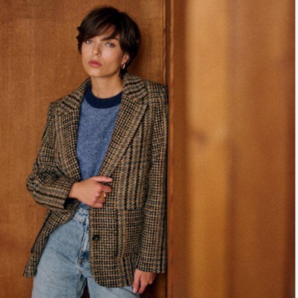 Sezane Jackets & Blazers - Sezane Jack Jacket in Portsmouth Check